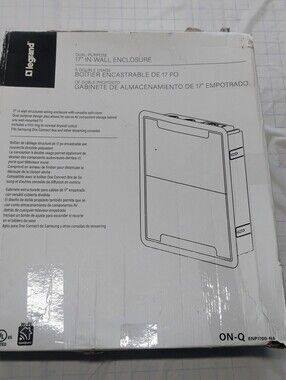 17" In-Wall Enclosure - White